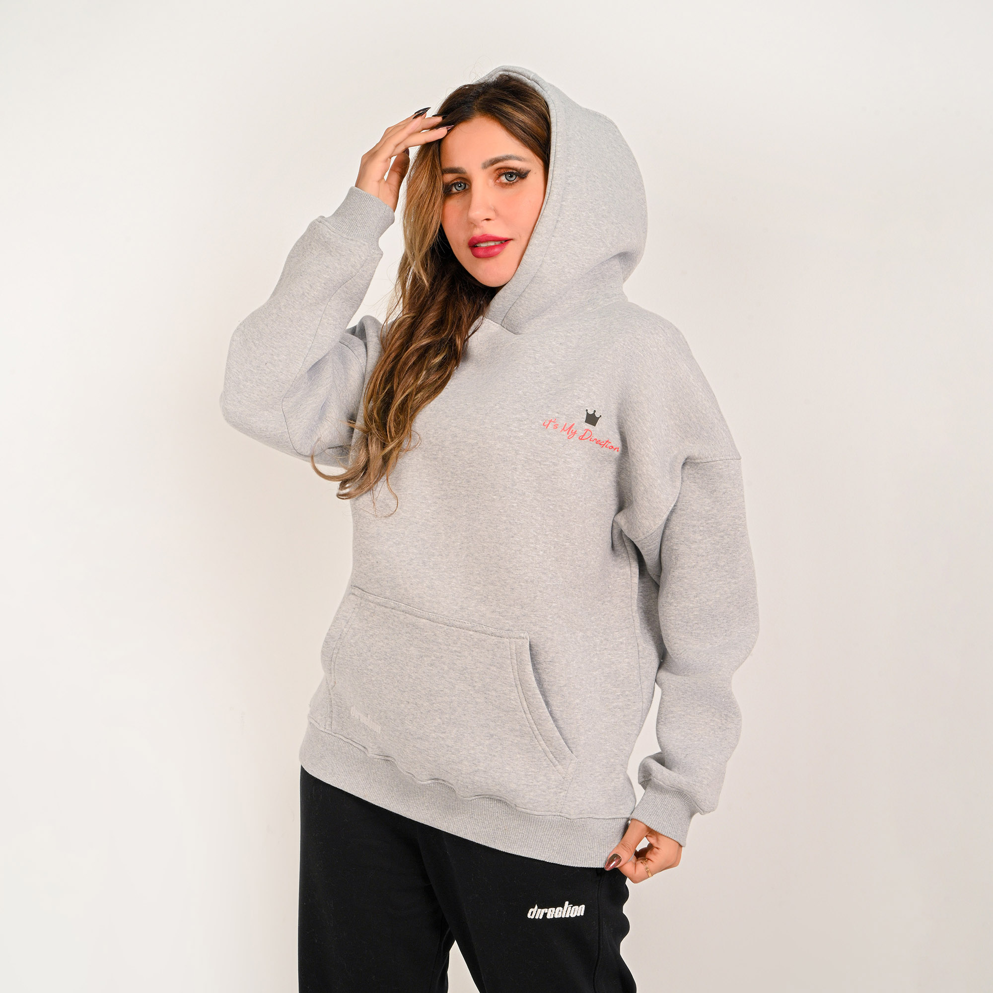 It’s my direction-unisex gray hoodie