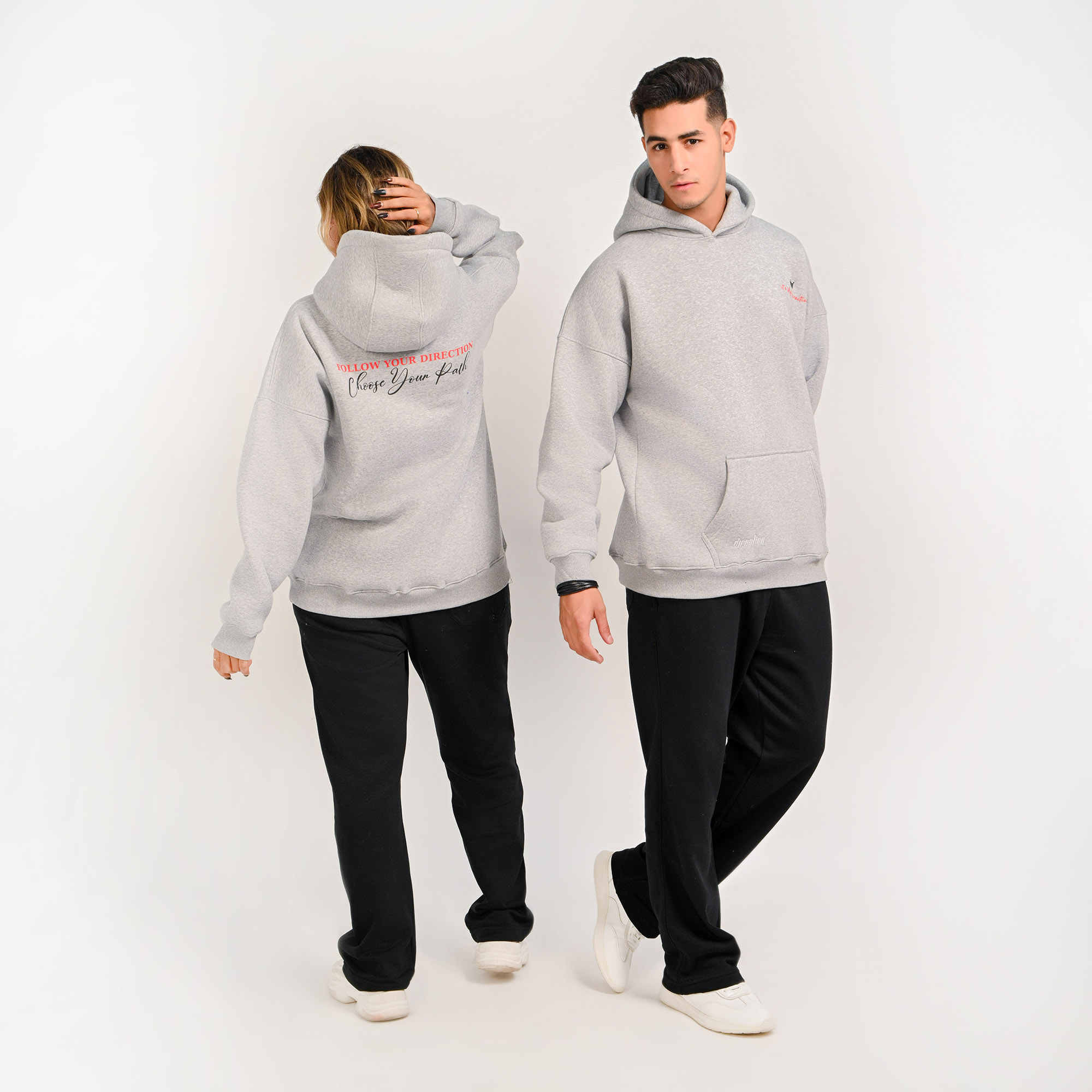 It’s my direction-unisex gray hoodie