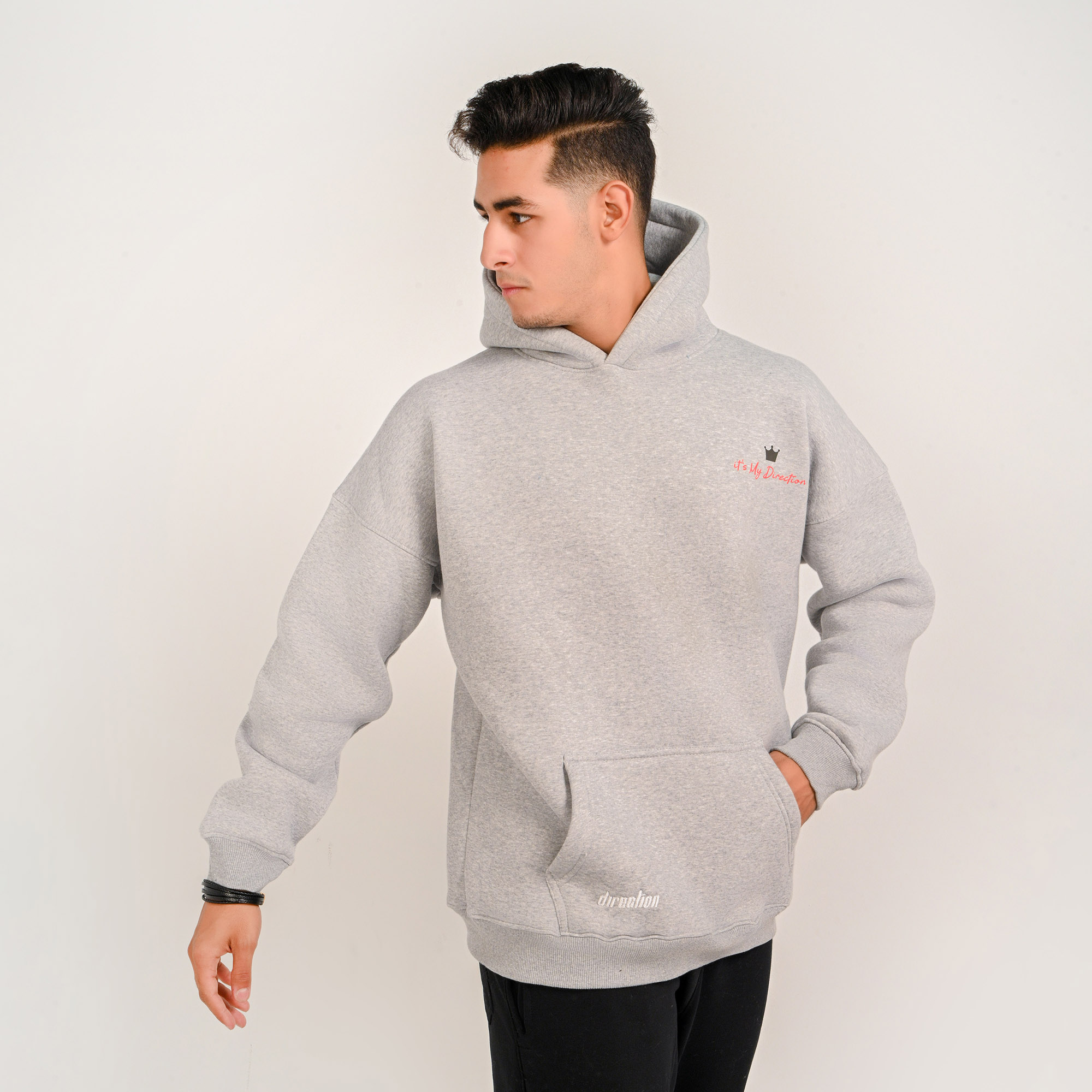 It’s my direction-unisex gray hoodie