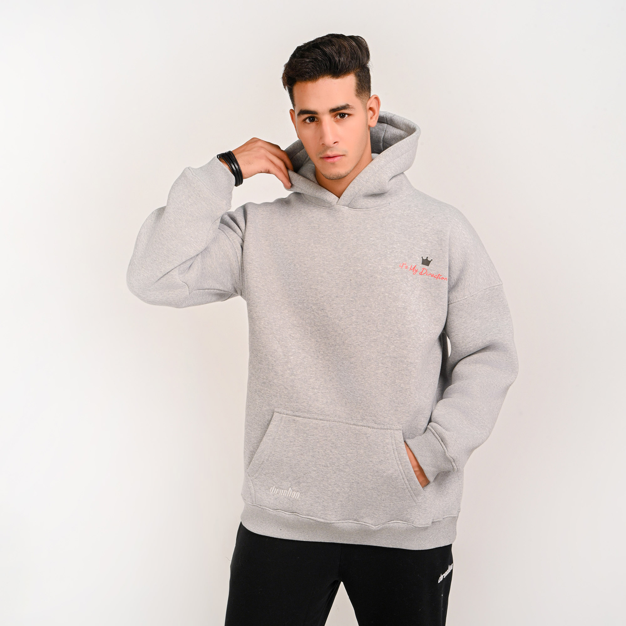 It’s my direction-unisex gray hoodie