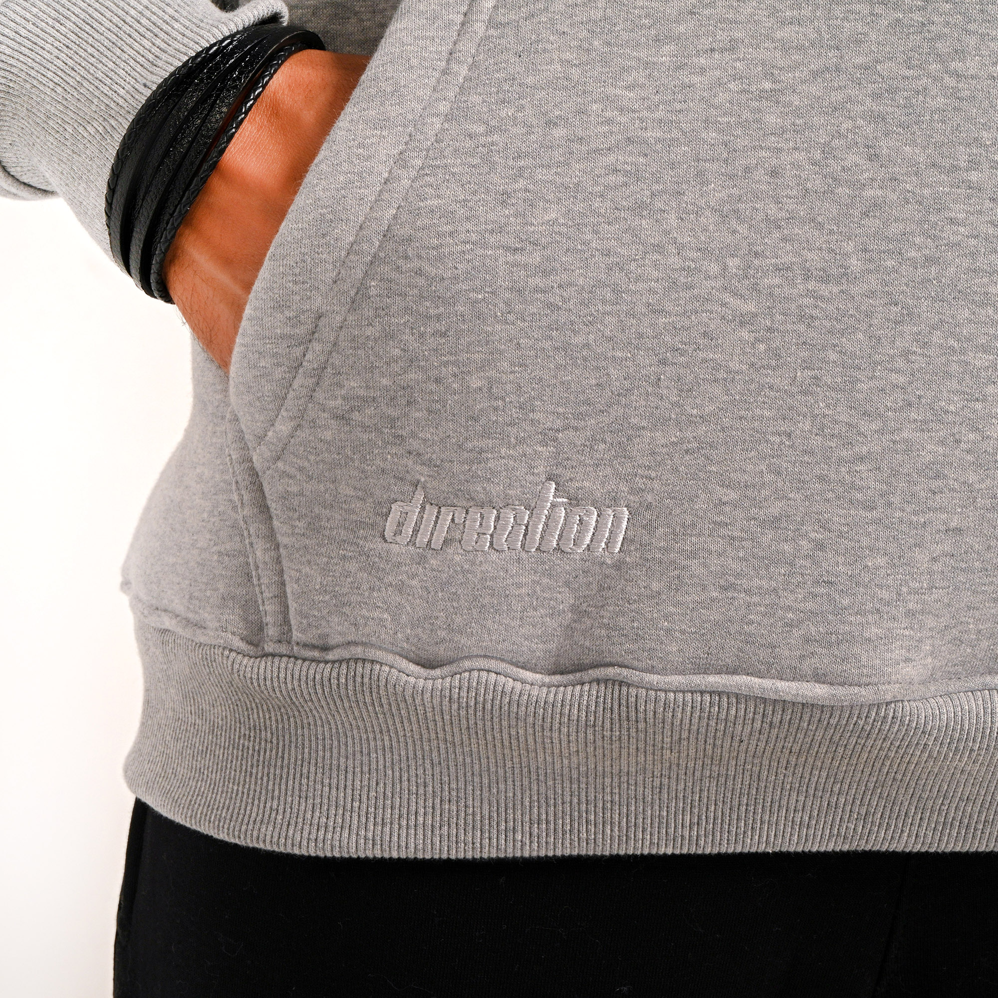 Change your path-unisex gray hoodie