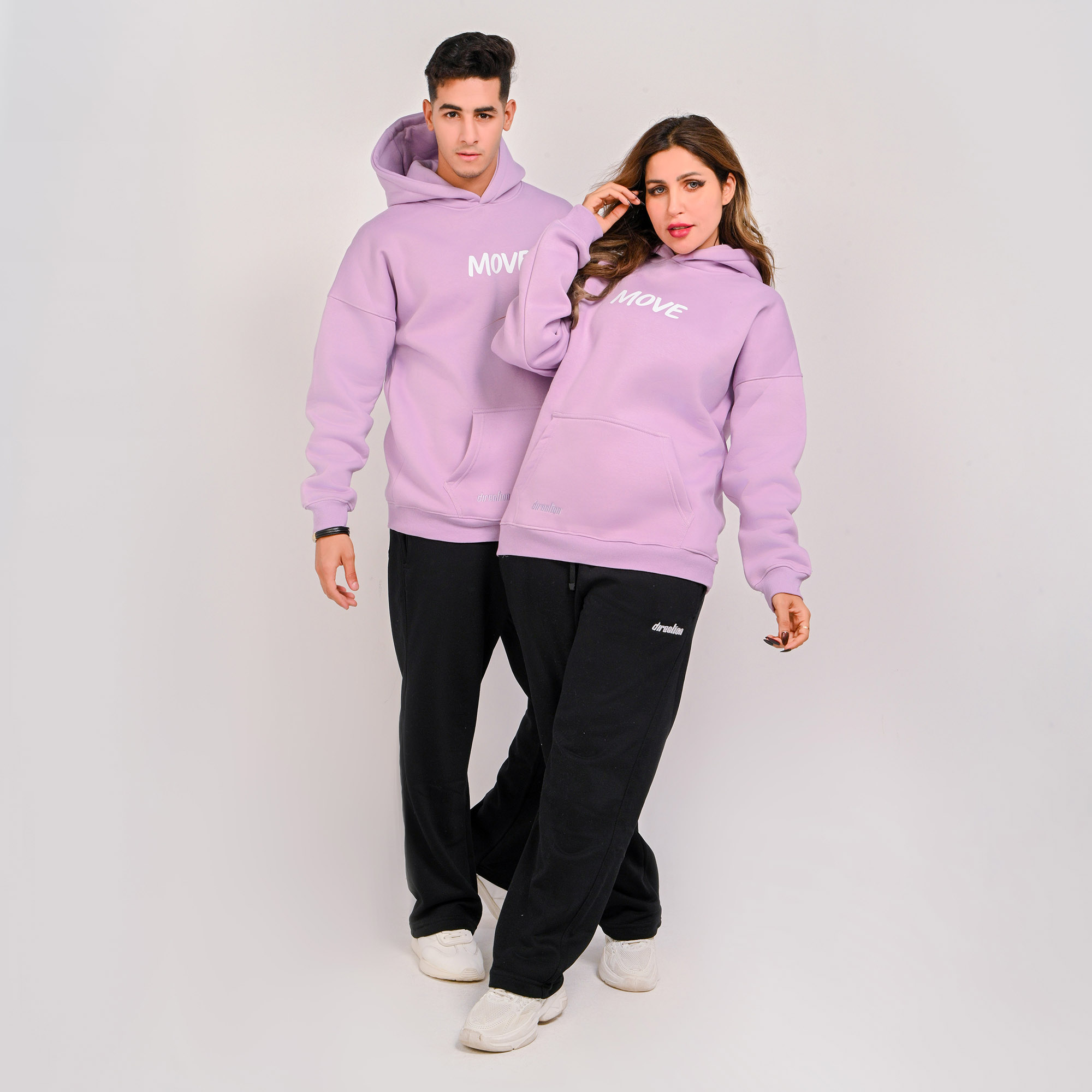 No direction No story-unisex lavender hoodie