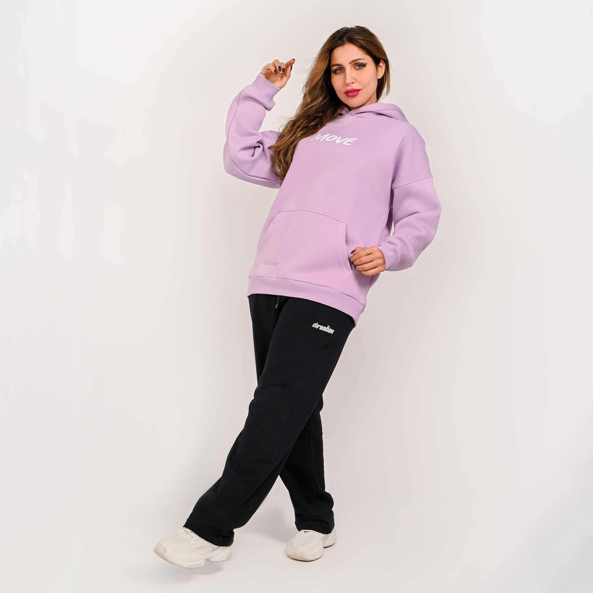 No direction No story-unisex lavender hoodie