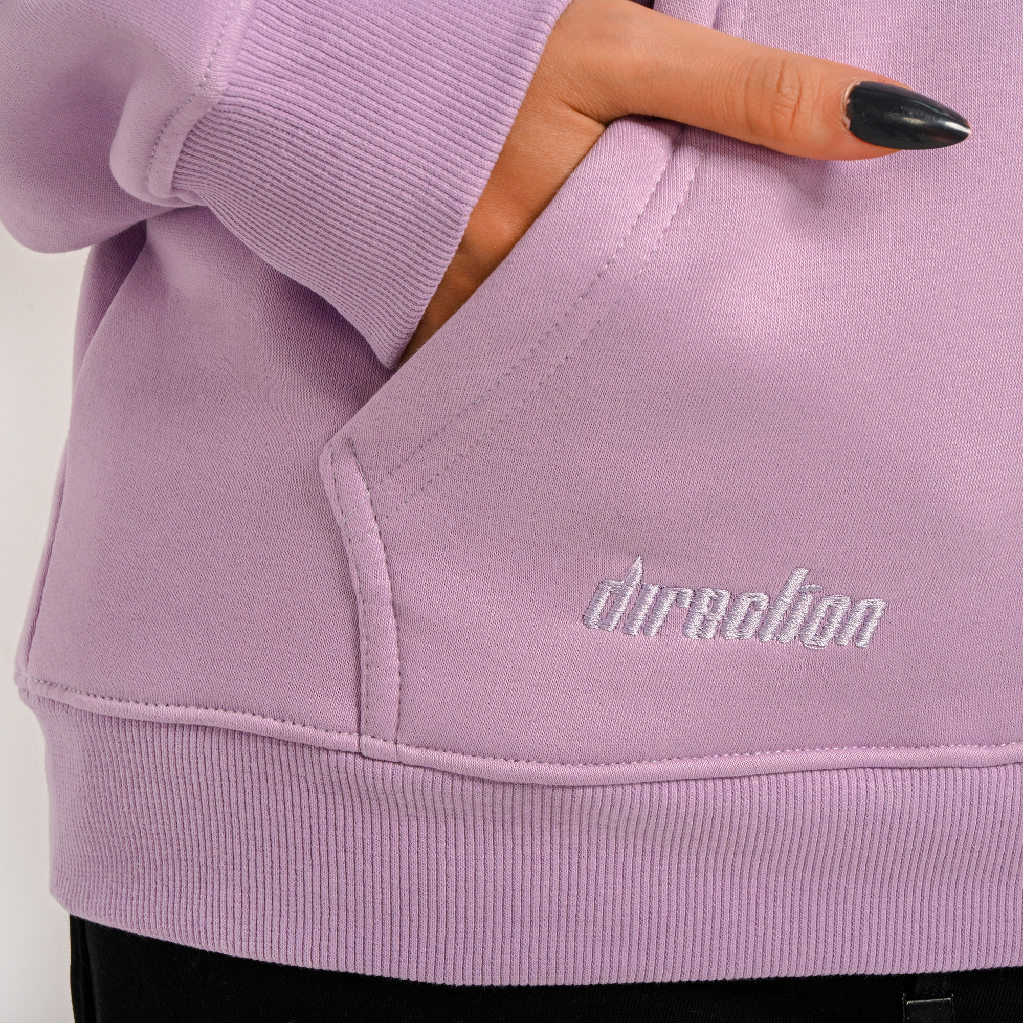 No direction No story-unisex lavender hoodie