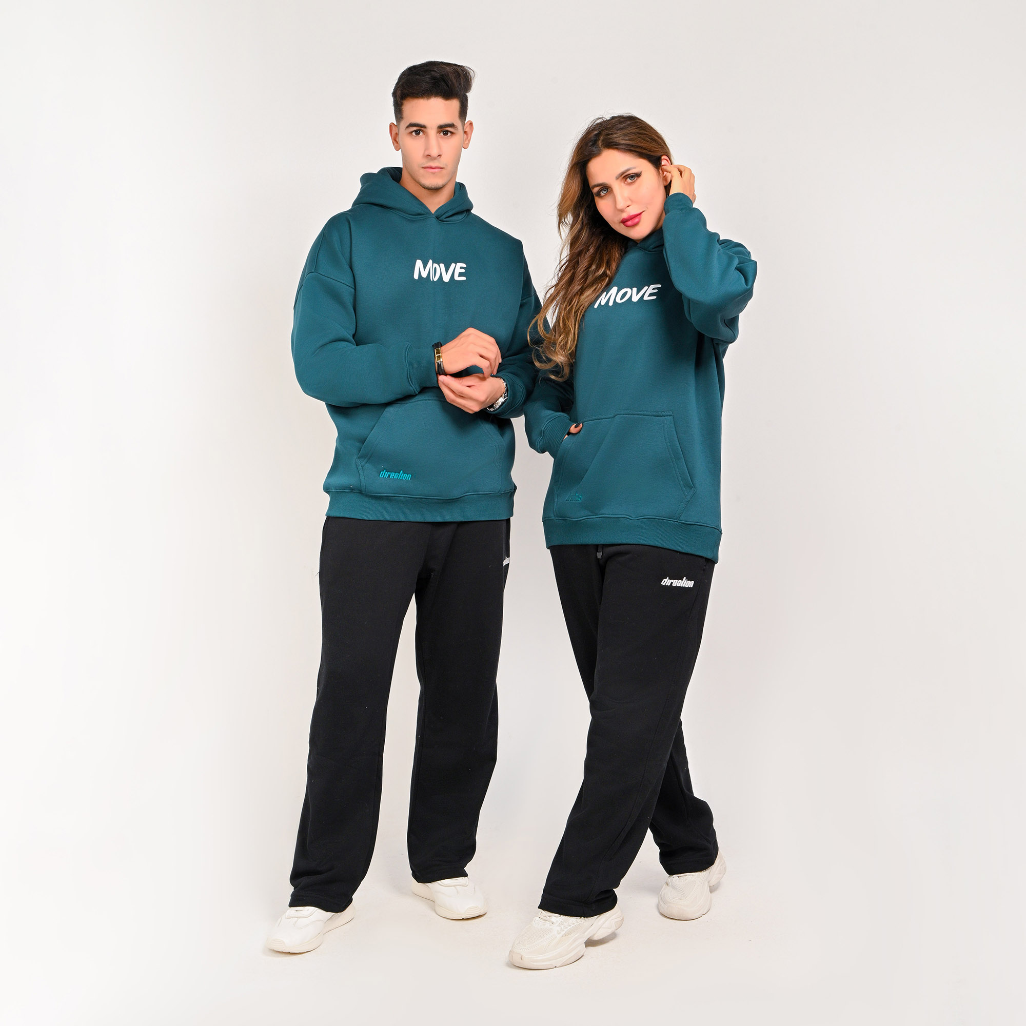 No direction No story-unisex dark teal hoodie