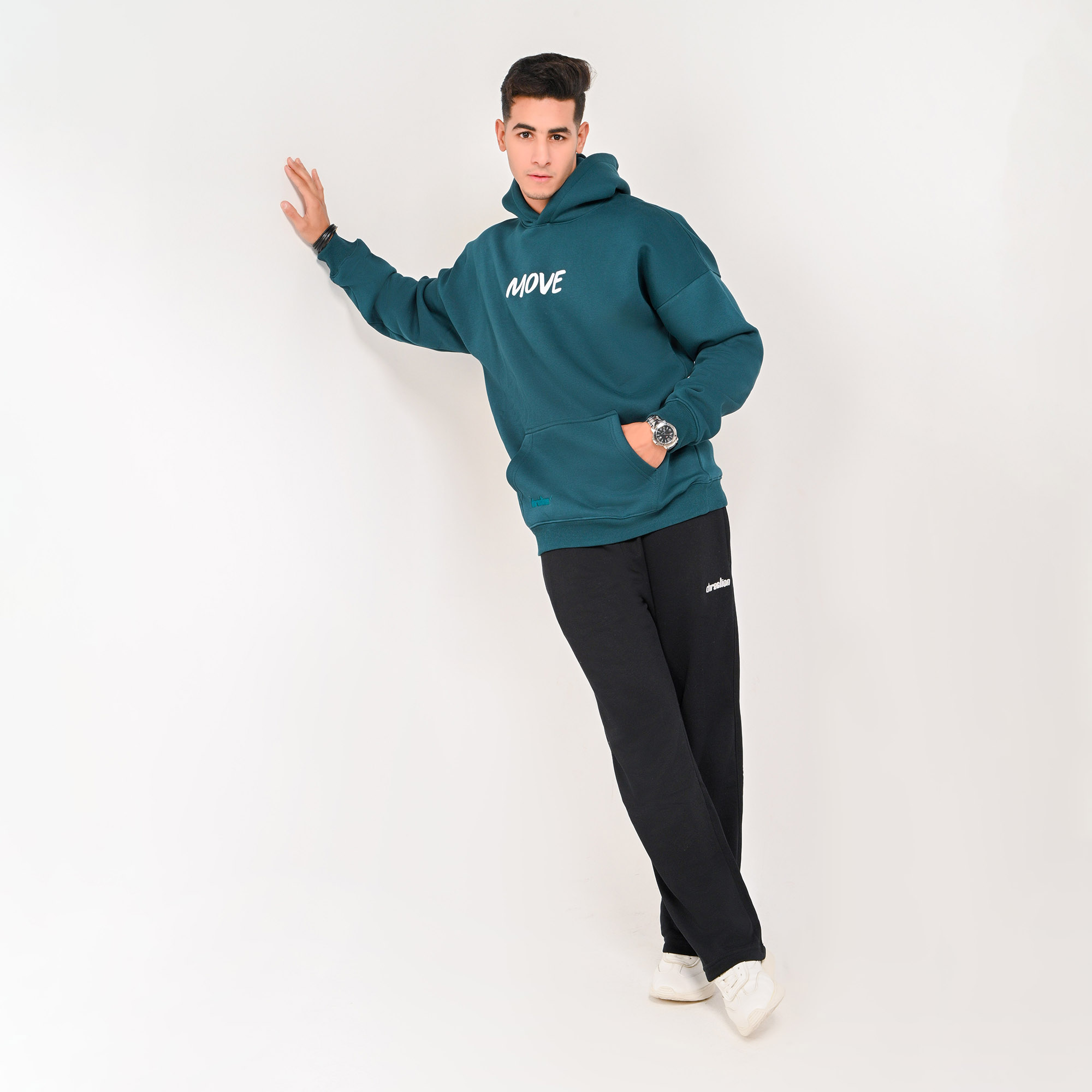 No direction No story-unisex dark teal hoodie